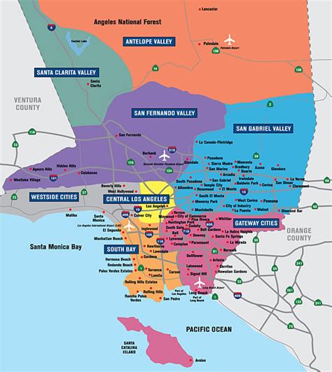 los angeles cities|List of cities in Los Angeles County, California .